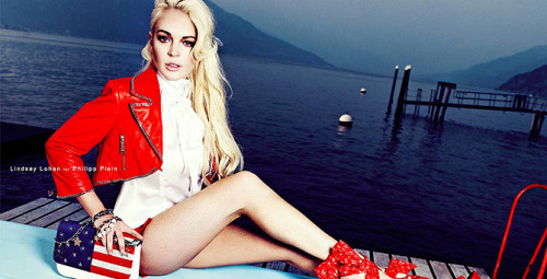 Lindsey Lohan for Philipp Plein