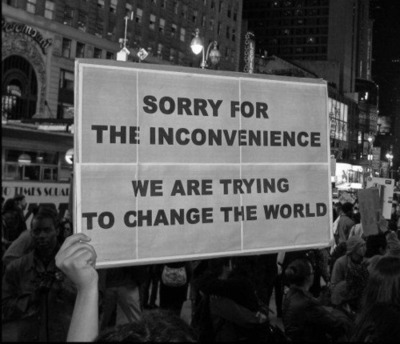 Use your voice to change the world for better. Whining and complaining does not trump people taking action.