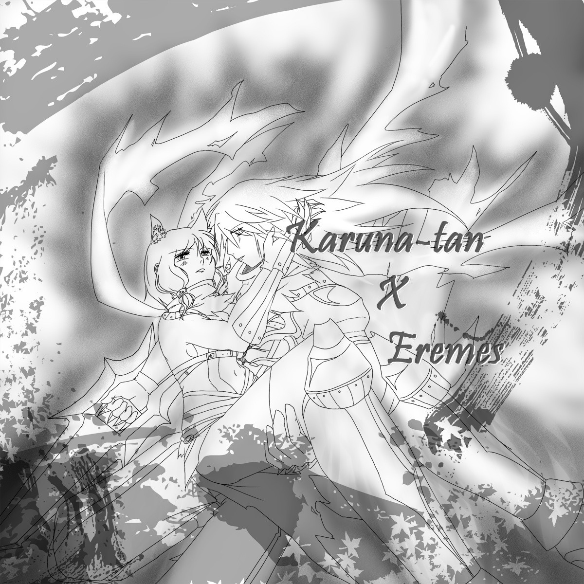Once again, thank you Snowie for drawing this to me, it still looks so awesome and
