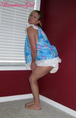 bambinogirls-blog:  My diaper after I finished