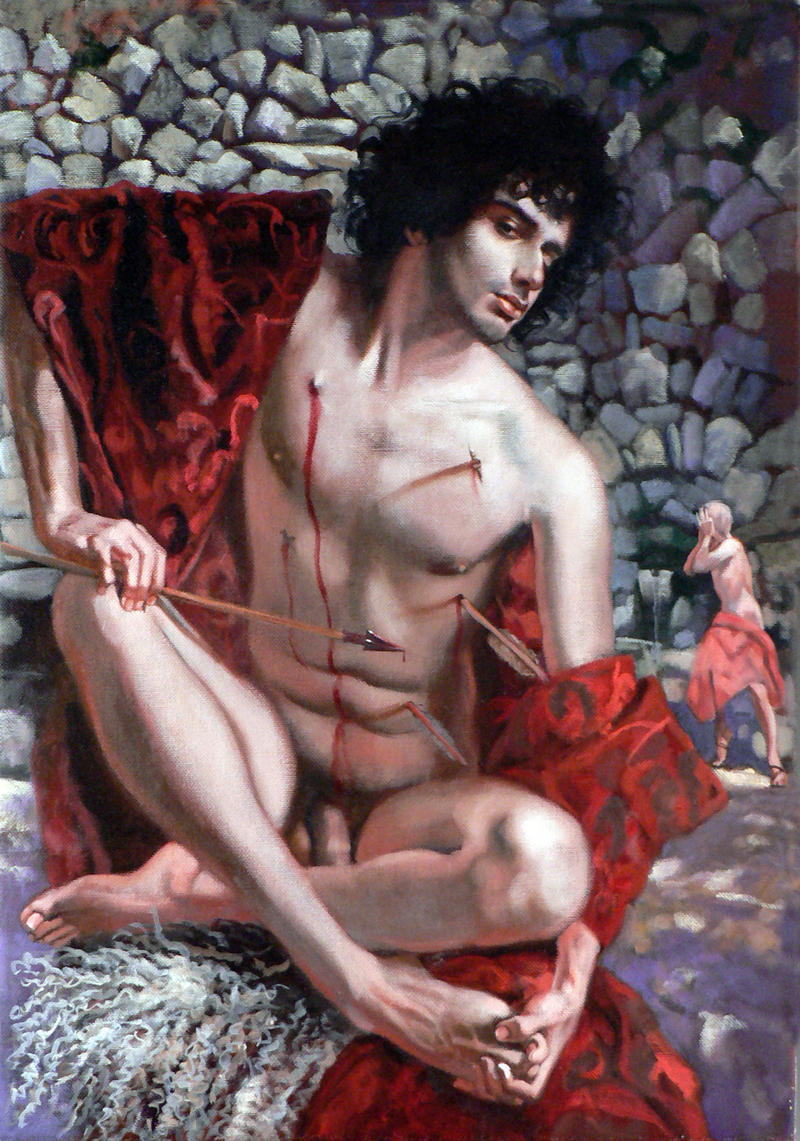 artqueer:  André Durand: Saint Sebastian 