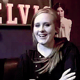 adkinsdream:  bellamese: The Adele Cackle  I love when you smile