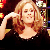 adkinsdream:  bellamese: The Adele Cackle  I love when you smile