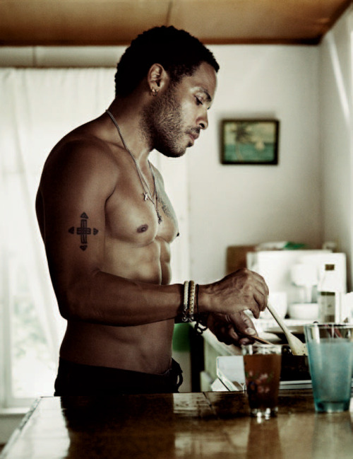 shehasclass: Lenny Kravitz. Photographed by Gregory Harris, Interview Magazine. 