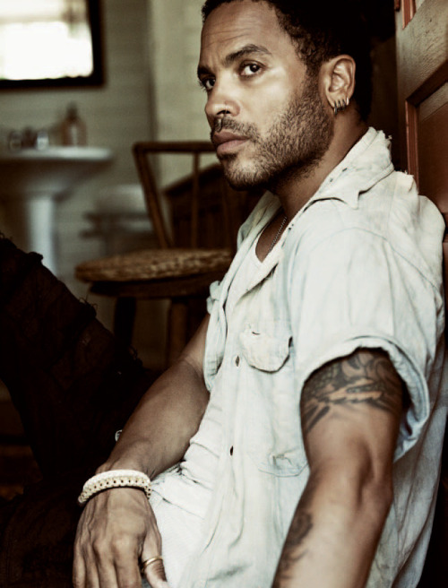 shehasclass: Lenny Kravitz. Photographed by Gregory Harris, Interview Magazine. 