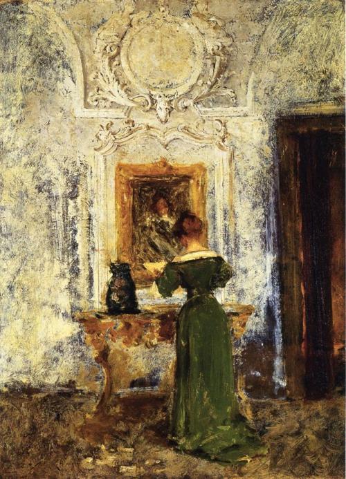Lady in Green, William Merrit Chase