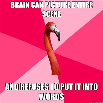 fuckyeahfanficflamingo:  [BRAIN CAN PICTURE ENTIRE SCENE (Fanfic Flamingo) AND REFUSES