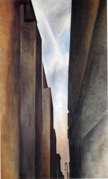 Street of New York II. by Georgia O'Keeffe