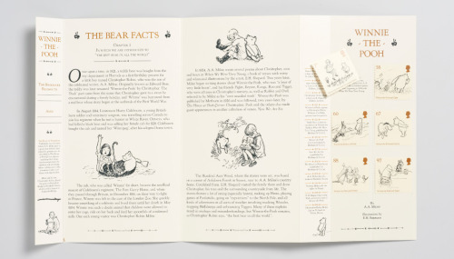 Magpie Studio magpie-studio.comExcellent execution of Classic Winnie the Pooh stamps by London agenc