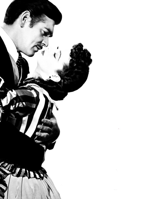 Porn photo hollywoodlady:  Vivien Leigh and Clark Gable