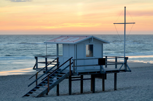 Schwimmerhäuschen in Sylt, Schleswig-Holstein