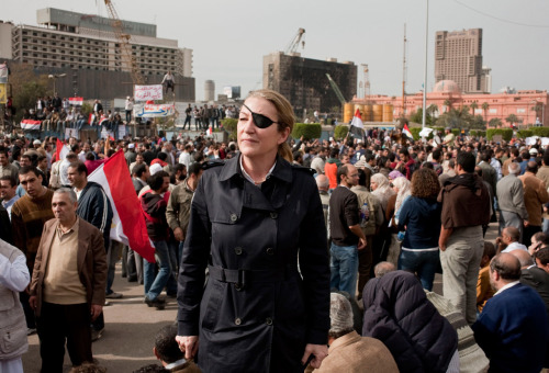 On International Women’s Day, we’re still thinking about this woman.
Marie Colvin.
Photo by Ivor Prickett (AFP)