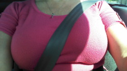 rebeccaammon:  Errand  Nice titties.