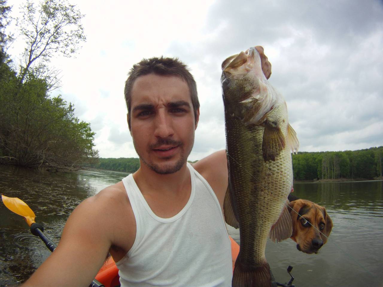 the-absolute-funniest-posts:  “His face every time I catch a fish.” Follow this