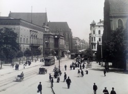 Polishhistorynerd:  Legrandcirque:  Schweidnizer Strasse, Breslau, Germany (Now Wrocław,