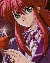 So, my first big Anime crush was Kurama from Yu Yu Hakusho. 