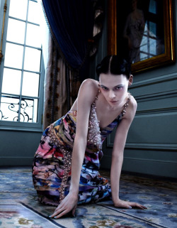 Kinga Rajzak by John-Paul Pietrus for Harper&rsquo;s Bazaar Singapore February 2012