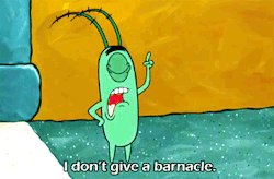 piggyaly:  I don’t give a barnacle