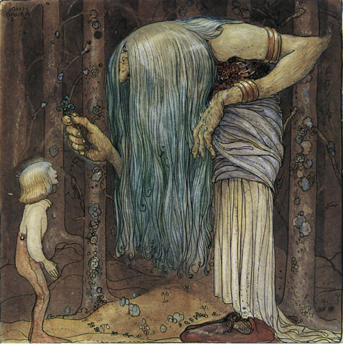 caribeaucoffee:  catfromwonder:   John Bauer Art   Today is a reblog day.. 