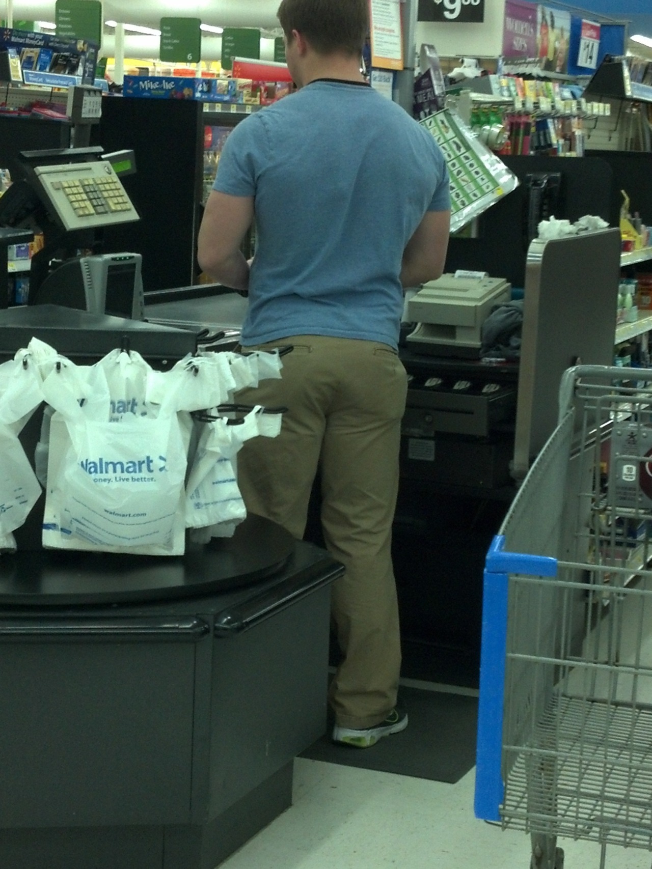 mancreeper:  HERE ONCE AGAIN IS JACOB, MY HOT AS HELL LOCAL WALMART CASHIER, BUT