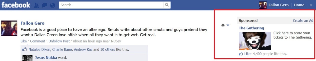 I guess this is what happens when you make so many Insane Clown Posse bash jokes-