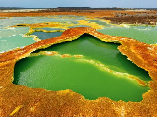 Hot Springs, East Africa Photograph by George Steinmetz