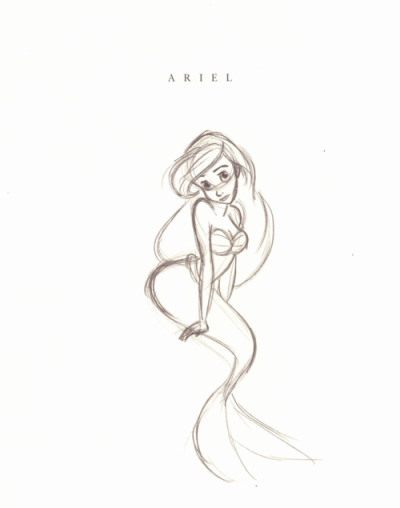 The Little Mermaid – The Sketchbook Series