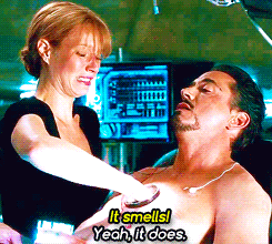 the-absolute-best-gifs:  dryvodkamartini:  Tony: Oh, nothing. I’m just going into