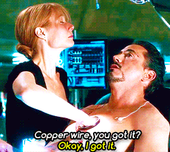 the-absolute-best-gifs:  dryvodkamartini:  Tony: Oh, nothing. I’m just going into