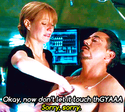 the-absolute-best-gifs:  dryvodkamartini:  Tony: Oh, nothing. I’m just going into