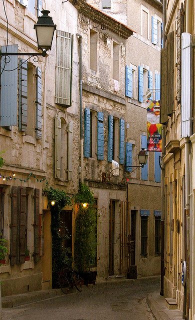 XXX bluepueblo:  Narrow Street, Provence, France photo