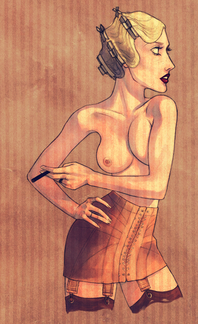 artforadults:  Sarah Dvojack 
