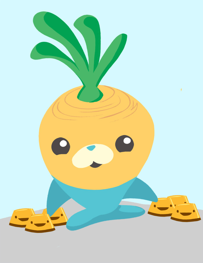 marks-doodles:  Tunip the Vegimal  I love these little dudes, they never get enough