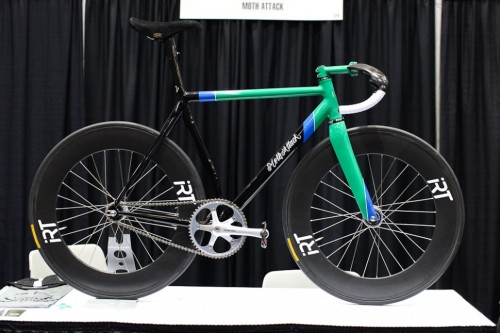 trackbicycles:  2012 NAHBS: Moth Attack Track Bike