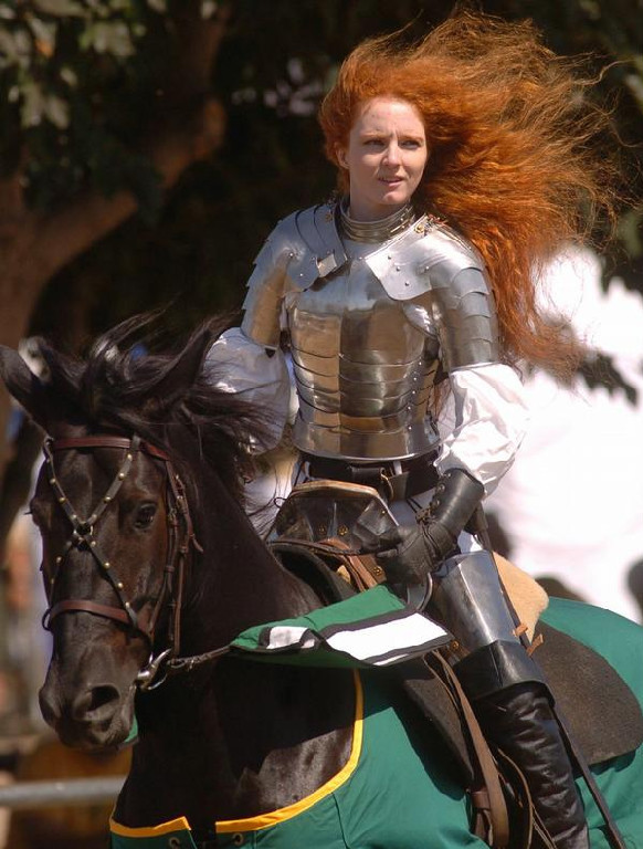 realgirlsgaming:
“ Her playing field looks incredibly different then mine, but wow! So impressed.
“ Virginia is a genuine all-American female fighter, archery stunt coordinator, mounted weapons trainer, jouster, female motorcycle rider, and...