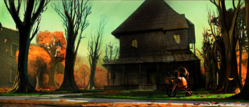 XXX bittersweetart:  Monster House Concept Art photo