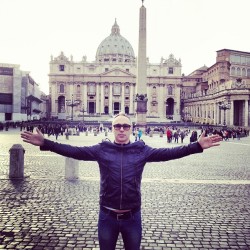 Verbum Pauli #italy #rome #roma #polworld  (Scattata con Instagram presso Cupola da Basica di San Pietro)