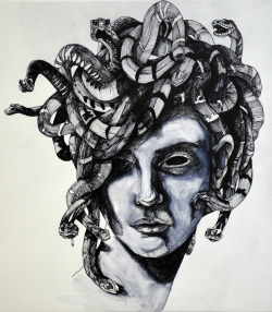 riccardogavazzi:  Medusa, 40 x 50 cm, china