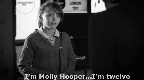 perlockholmes:Wholock - The girl who counted Molly met the Doctor when she was twelve and he promise