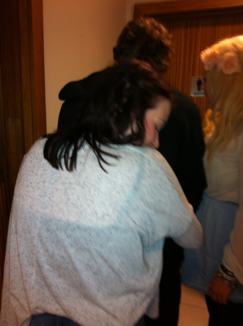 I like cuddling Jay McGuiness. 26th February 2012. Glasgow.