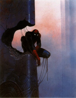 nevver:  Spidey, Moebius 