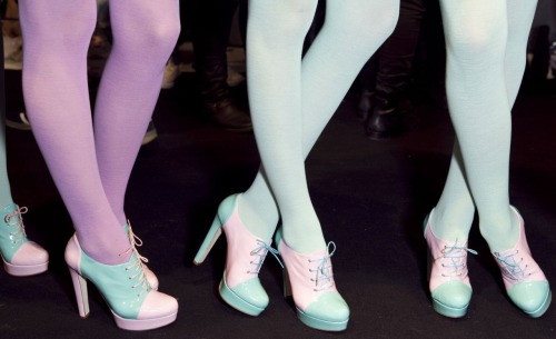 monsieur-j:  Blugirl Fall 2012 Backstage 