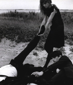 Freja Beha Erichsen by Bruce Weber for Vogue Italia November 2005