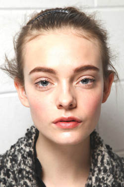 Nimue Smit Backstage Preen Fall 2012