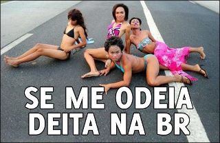 Quando todo mundo ri da sua piada, menos a bitch