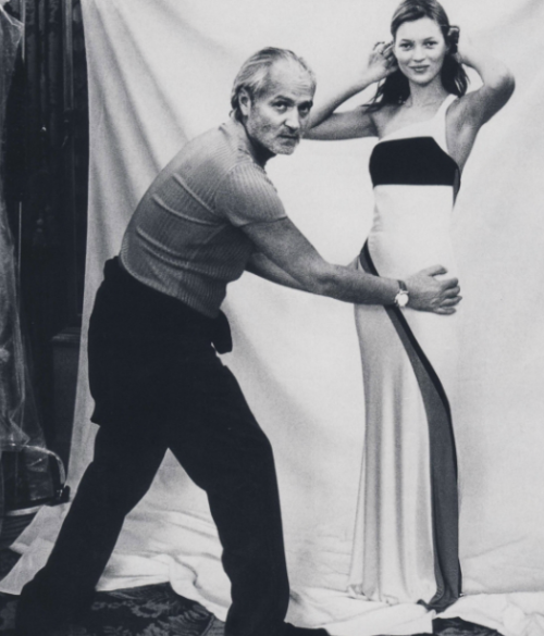 pylore:  Kate Moss and Gianni Versace by Ellen von Unwerth for Vogue US October 1996