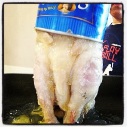 In WTF! News I present &ldquo;chicken in a can&rdquo;.  (Taken with instagram)