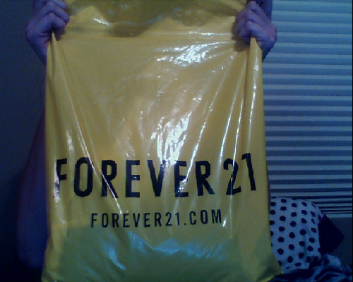 Successful shopping day.