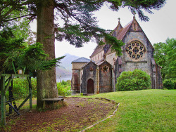 bluepueblo:  Ancient Church, The Highlands,