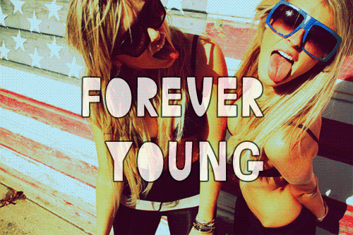 glitterc-l-o-u-d-s:  we are forever young and forever clueless 